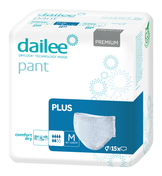 Dailee Pant Premium Plus M, 15 Stück
