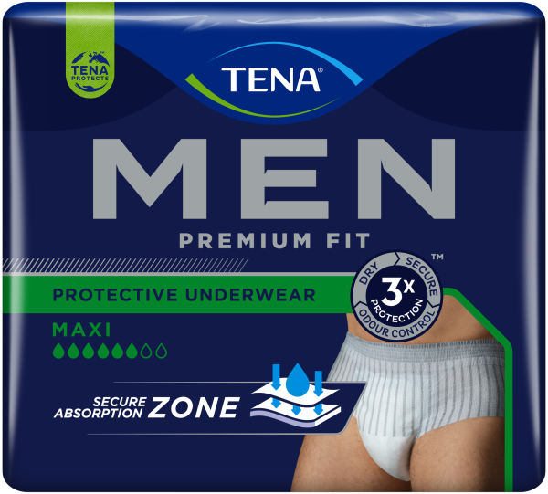Tena Men Protective Underwear Maxi S/M, 12 Stück