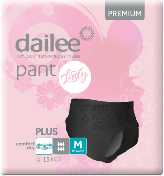 Dailee Pant Premium Lady Plus M, 15 Stück