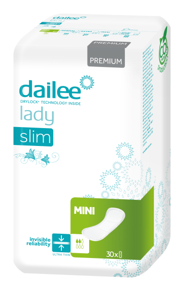 Dailee Lady Premium Slim Mini, 30 Stück