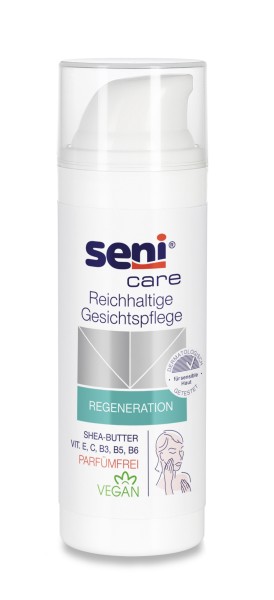 Seni Care Reichhaltige Gesichtspflege, 50ml
