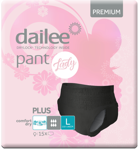 Dailee Pant Premium Lady Plus L, 15 Stück