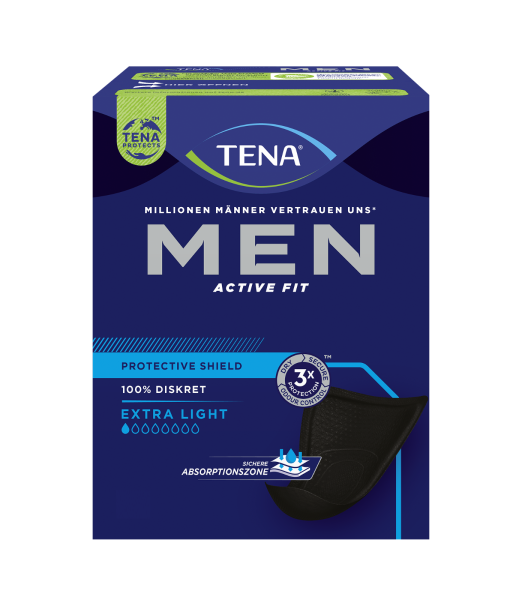 Tena Men Active Fit Protective Shield, 112 Stück