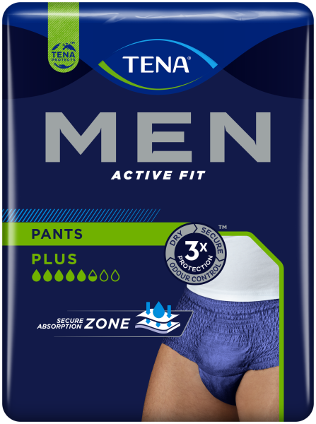Tena Men Active Fit Pants Plus S/M, 48 Stück