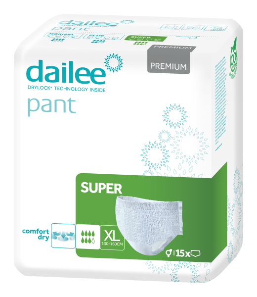Dailee Pant Premium Super XL, 15 Stück